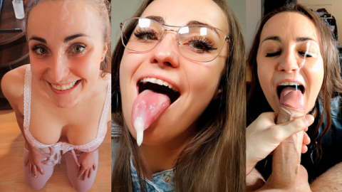 Messy Faces, Big Loads! Cumshot Compilation Part 2