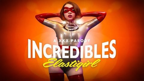 Could You Handle Extra Flexible Lottie Magne As THE INCREDIBLES ELASTIGIRL